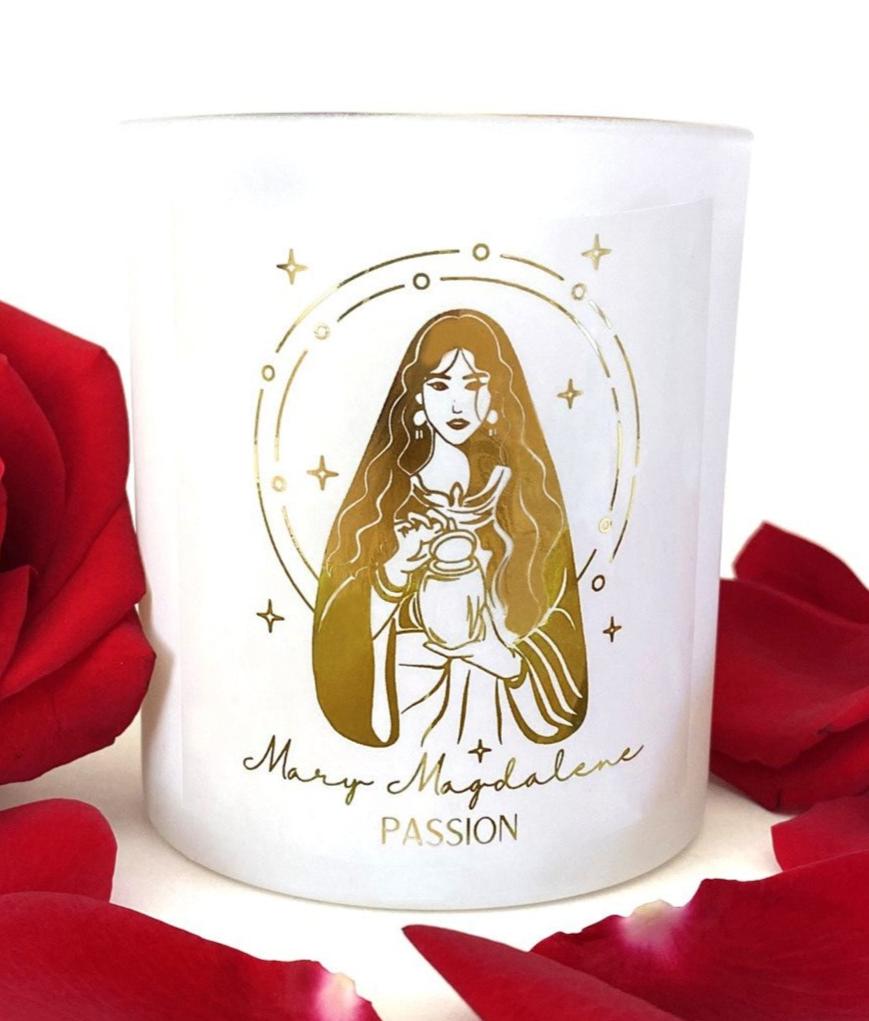 Magdalene Goddess Ceremony Candle