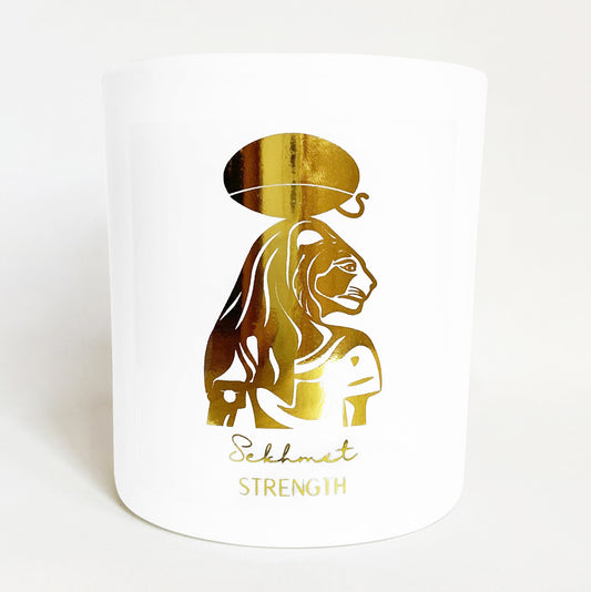 Sekhmet Goddess Ceremony Candle