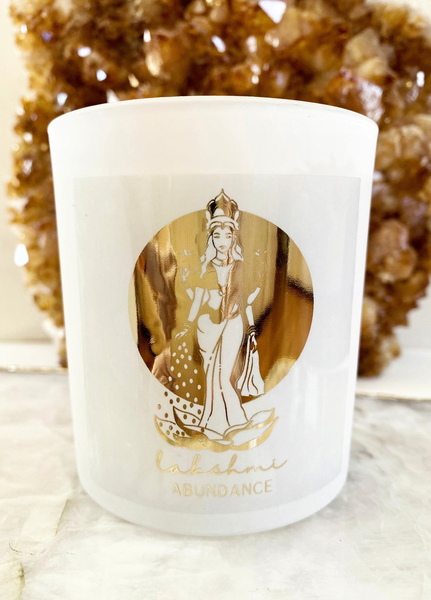 Lakshmi Goddess Ceremony Candle